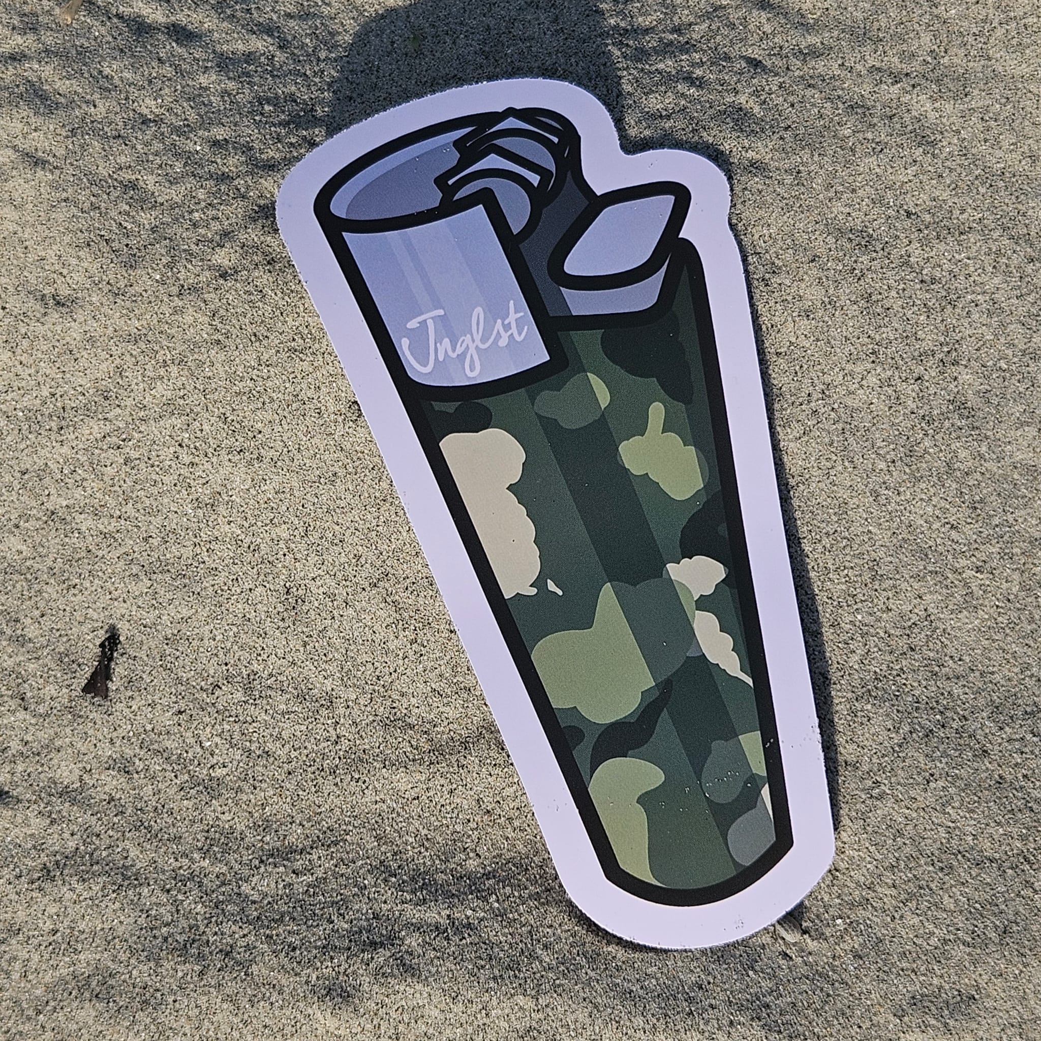 Junglist Lighter Sticker