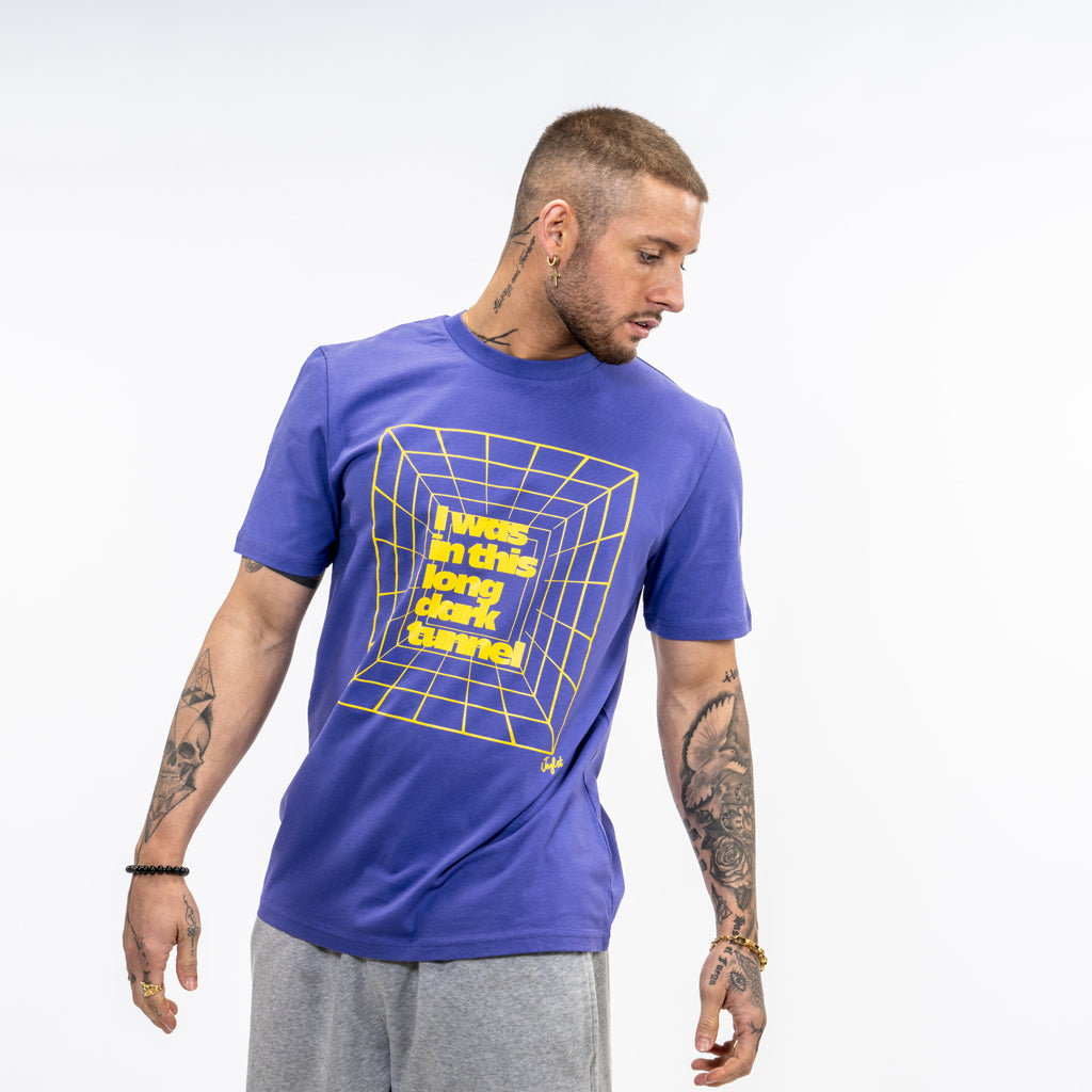 Purple Long Dark Tunnel T-Shirt