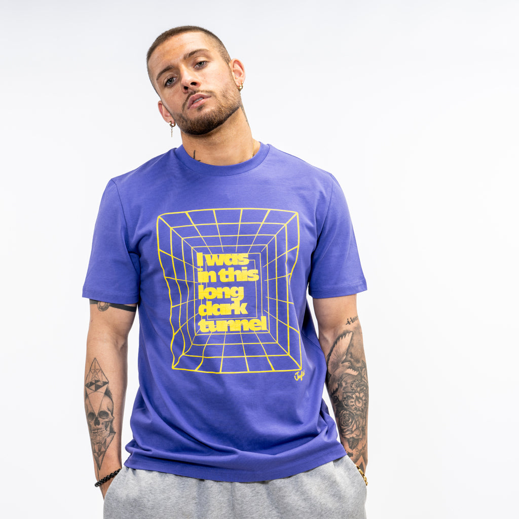 Purple Long Dark Tunnel T-Shirt
