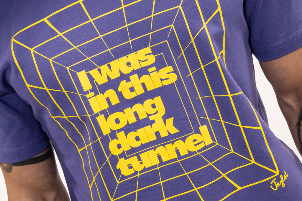 Purple Long Dark Tunnel T-Shirt