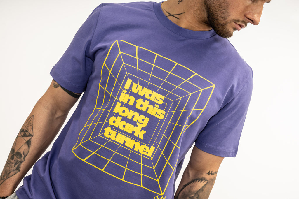 Purple Long Dark Tunnel T-Shirt
