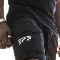 Black Born Outta Fire Cargo Shorts