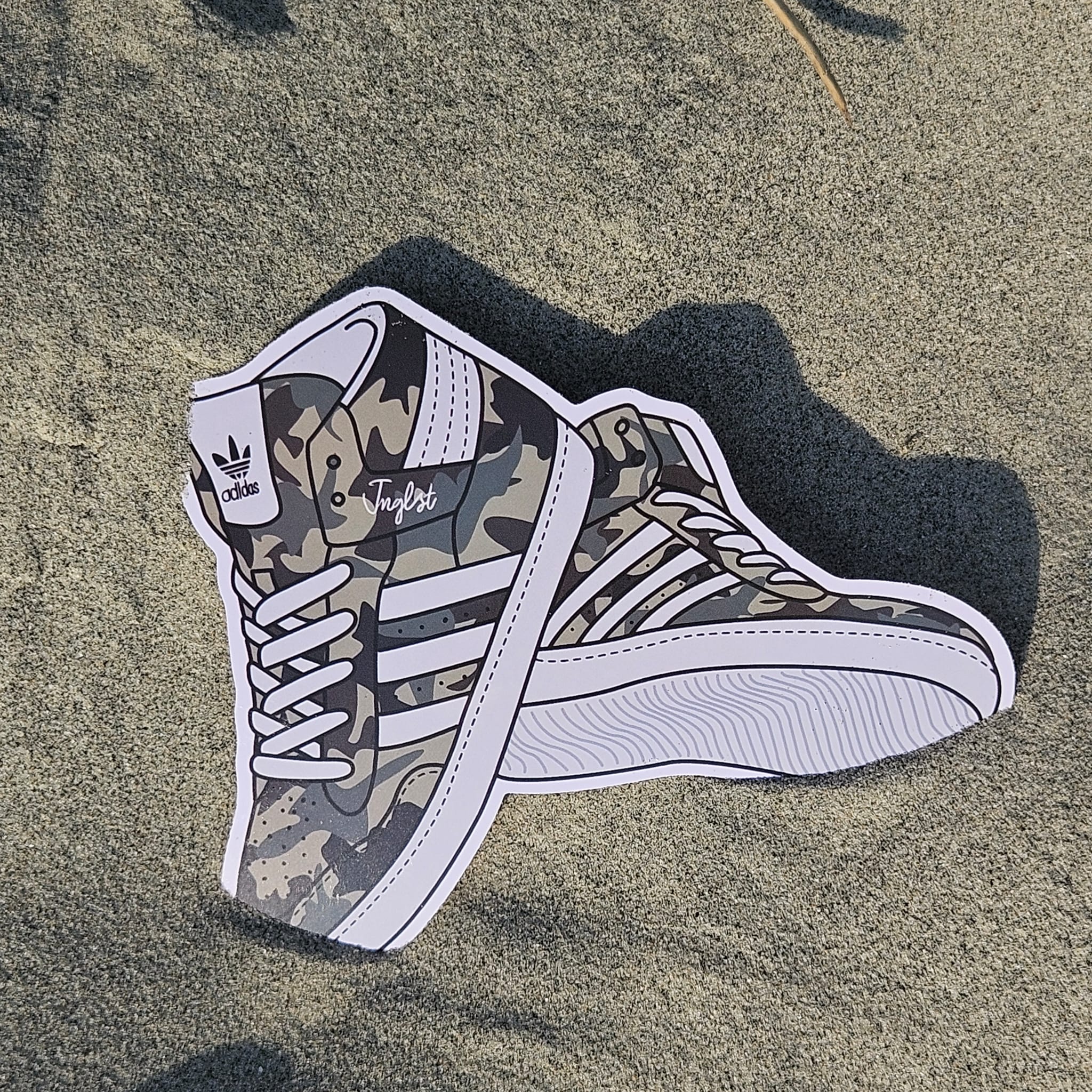 Junglist Trainers Sticker