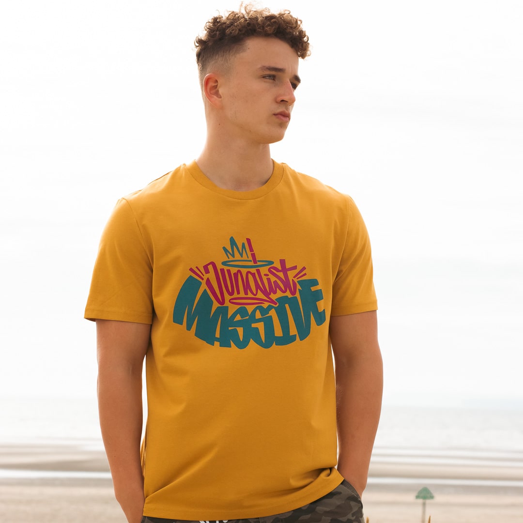 Junglist Massive Ochre T-Shirt