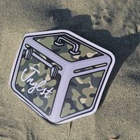 Junglist Camo Record Box Sticker
