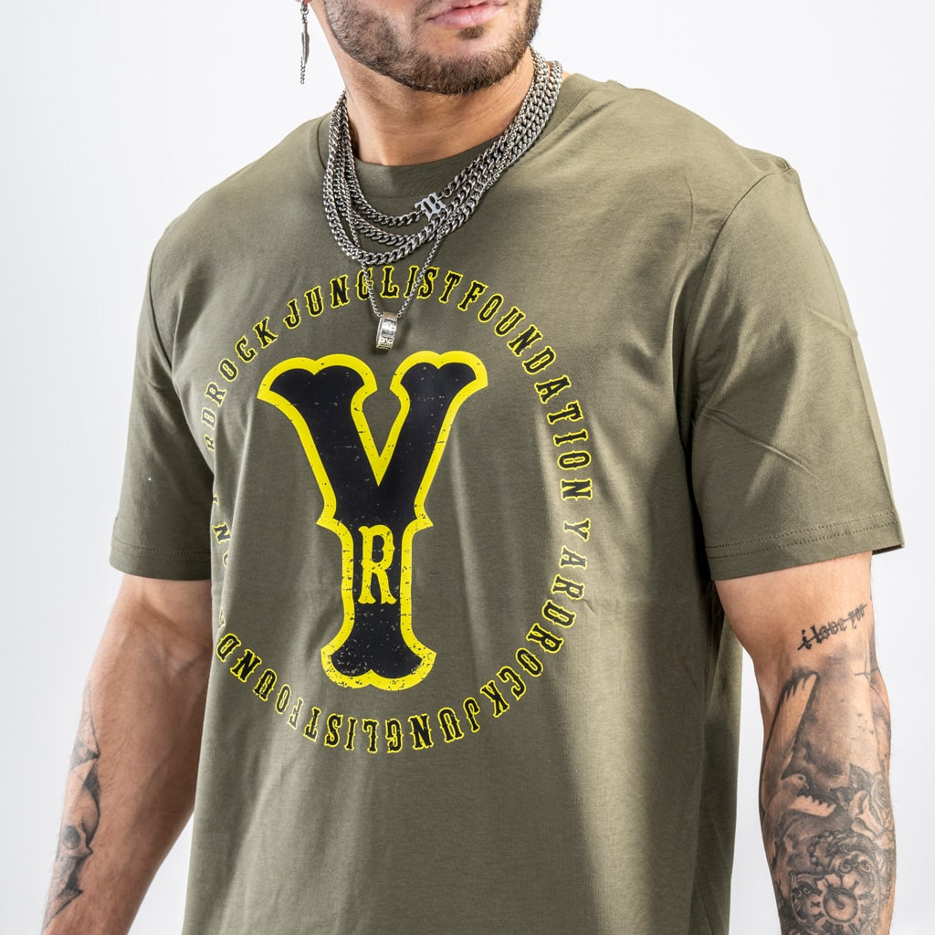 Drum and bass streetwear t shirt from yardrock clothing