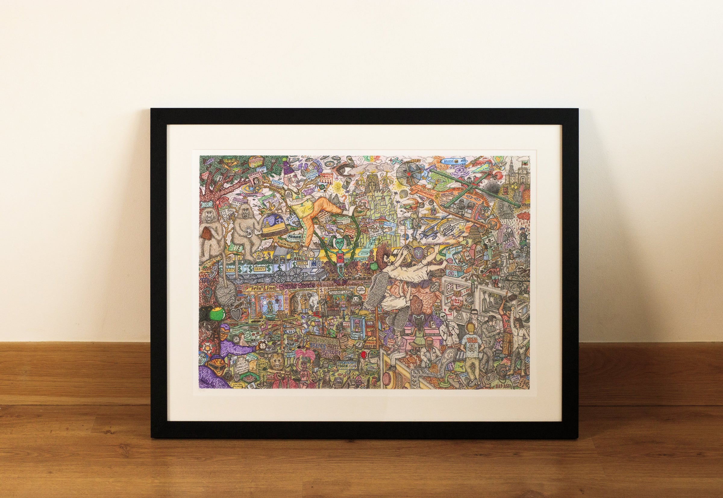 Junglist Calling Limited Edition Fine Art Print