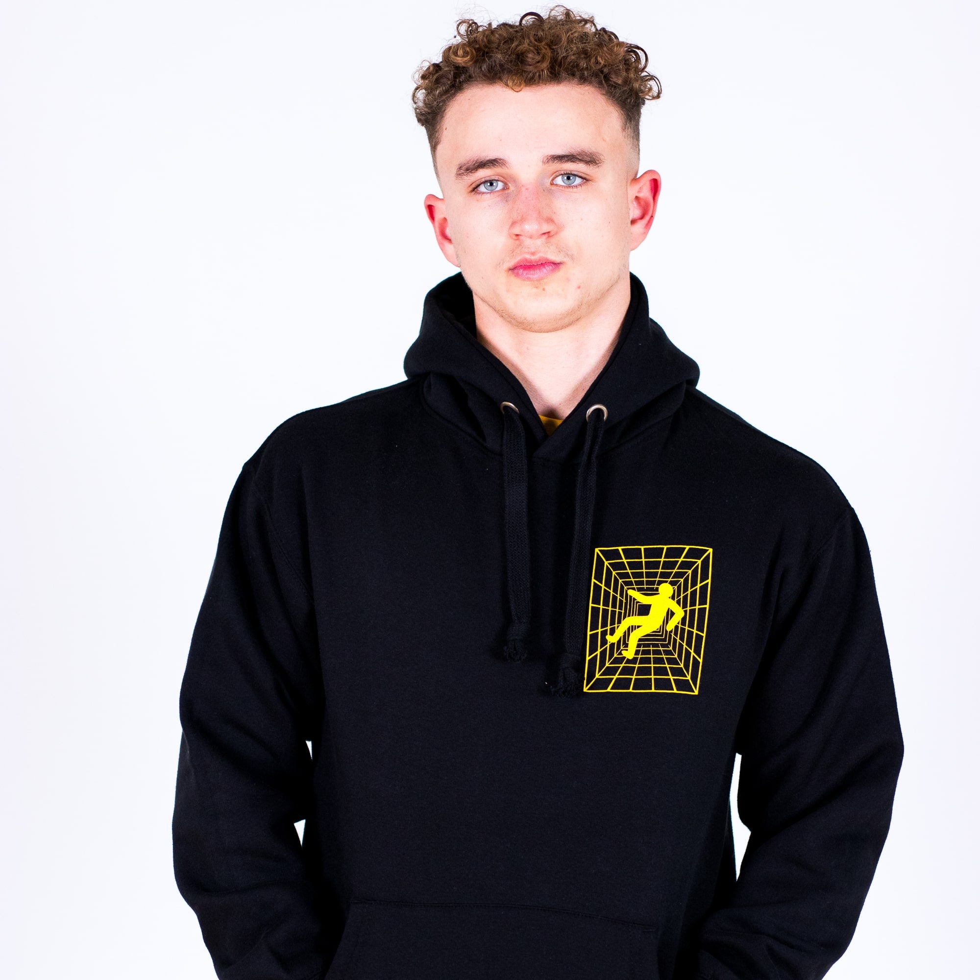 Black Long Dark Tunnel Hoody