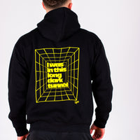 Black Long Dark Tunnel Hoody