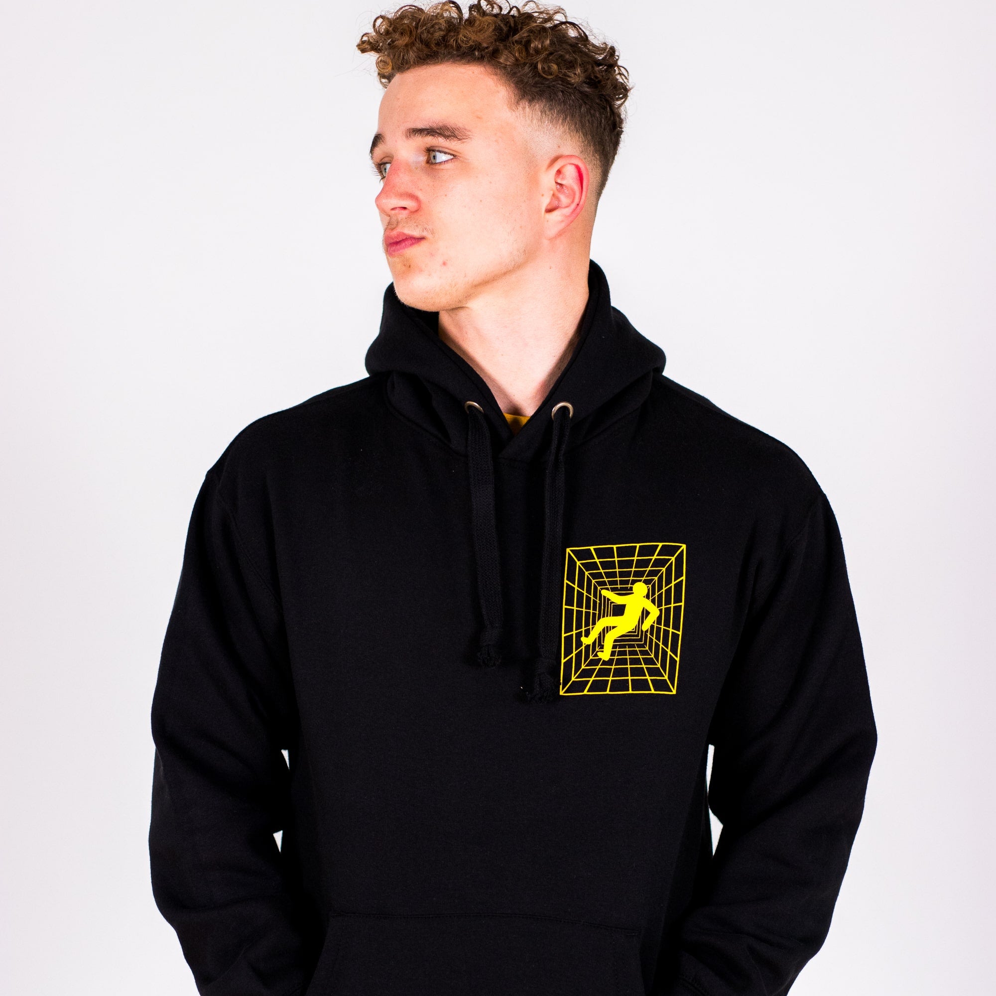 Black Long Dark Tunnel Hoody