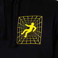 Black Long Dark Tunnel Hoody