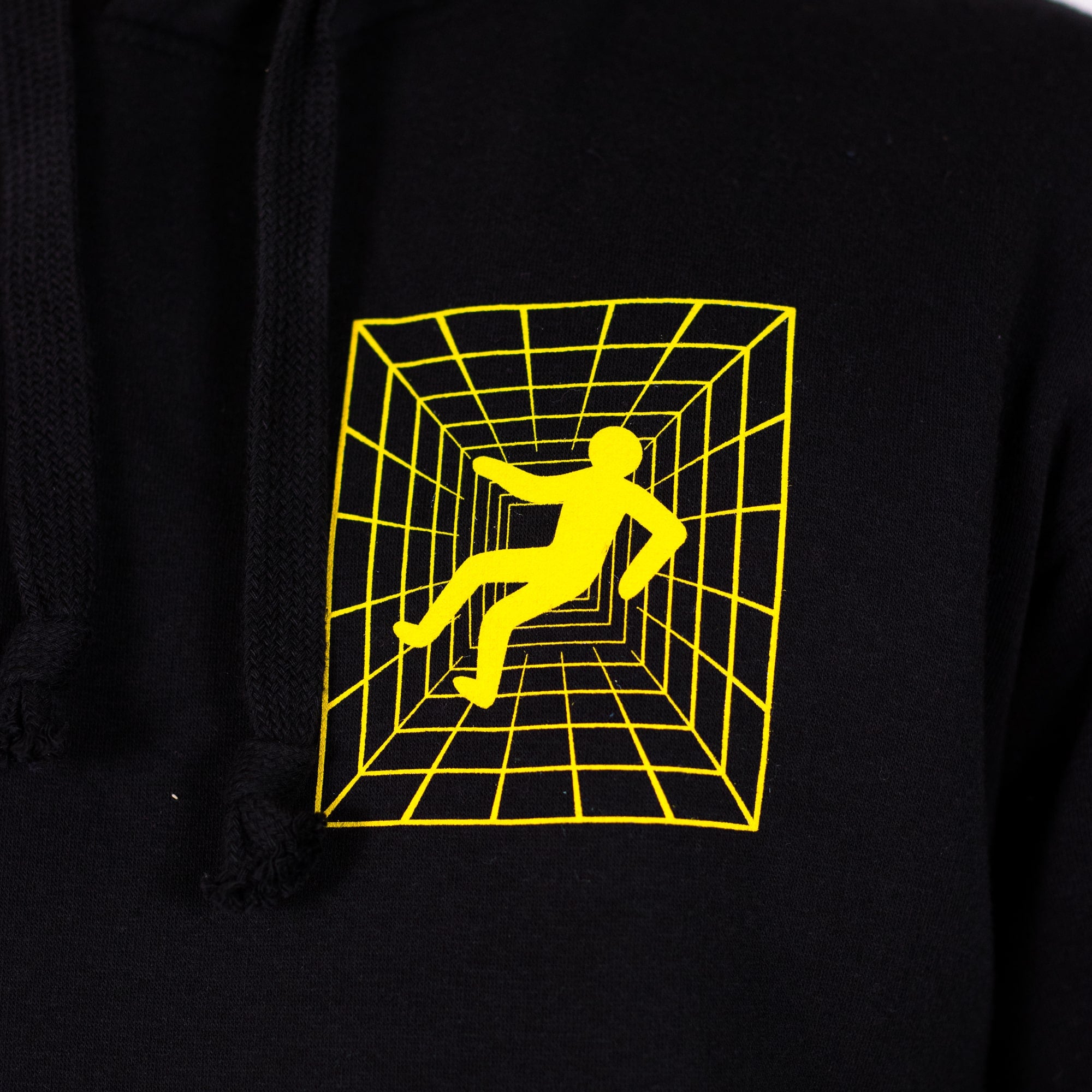 Black Long Dark Tunnel Hoody