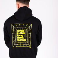Black Long Dark Tunnel Hoody