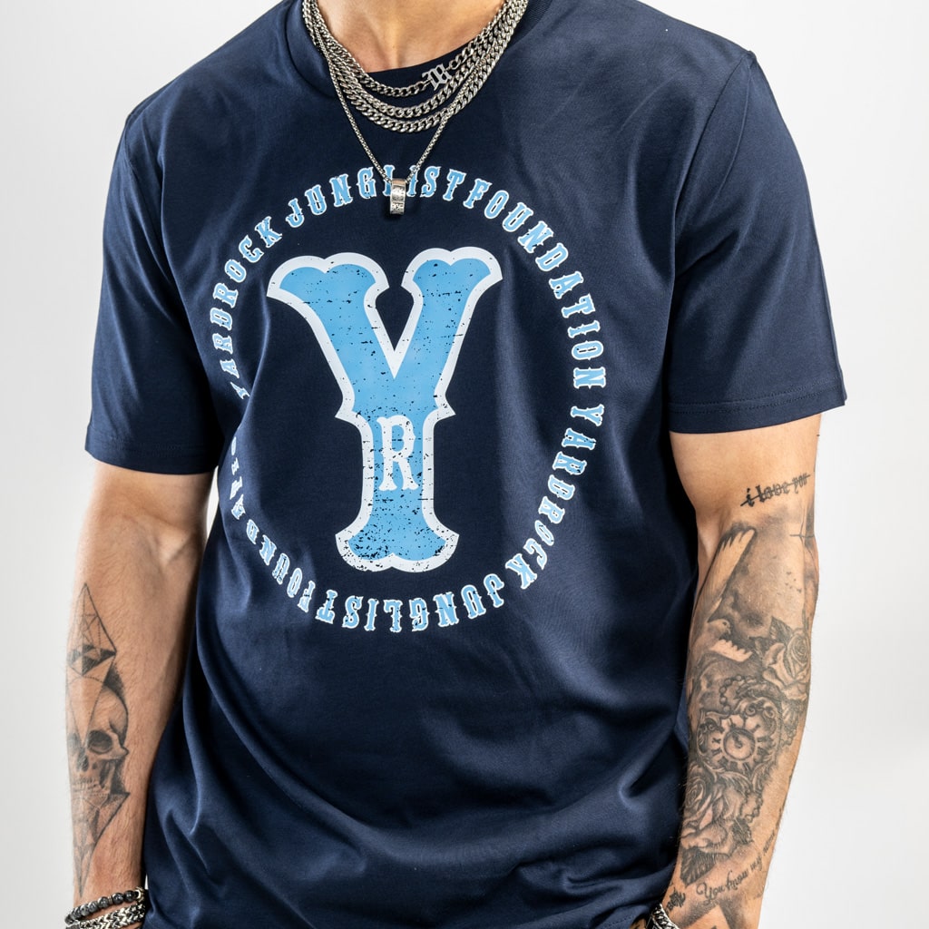 Navy Yardrock Streetwear t shirt