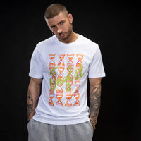 Junglist Camo Orange Timepiece T Shirt
