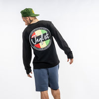 Long Sleeve Black Jungle T Shirt