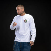 Roots Up Long Sleeve White T Shirt