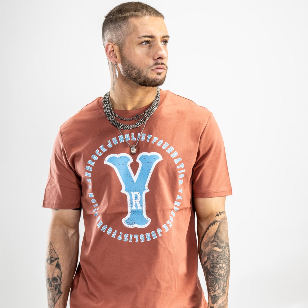 Rust Yardrock Vintage Junglist T Shirt