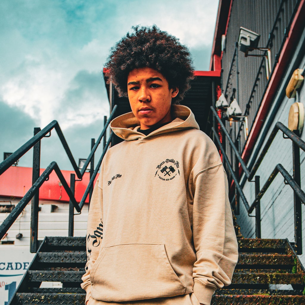 Sand Born Outta Fire Junglist Hoody
