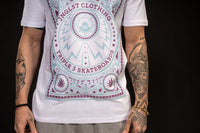 White Skate Life Organic Triple 3 T Shirt