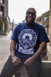 All Day Every Day Navy Blue T-Shirt - Classic Design