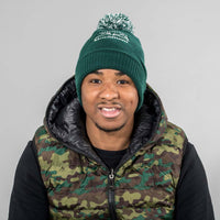 Junglist Movment Bottle Green Beanie