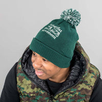Junglist Movement Green Beanie