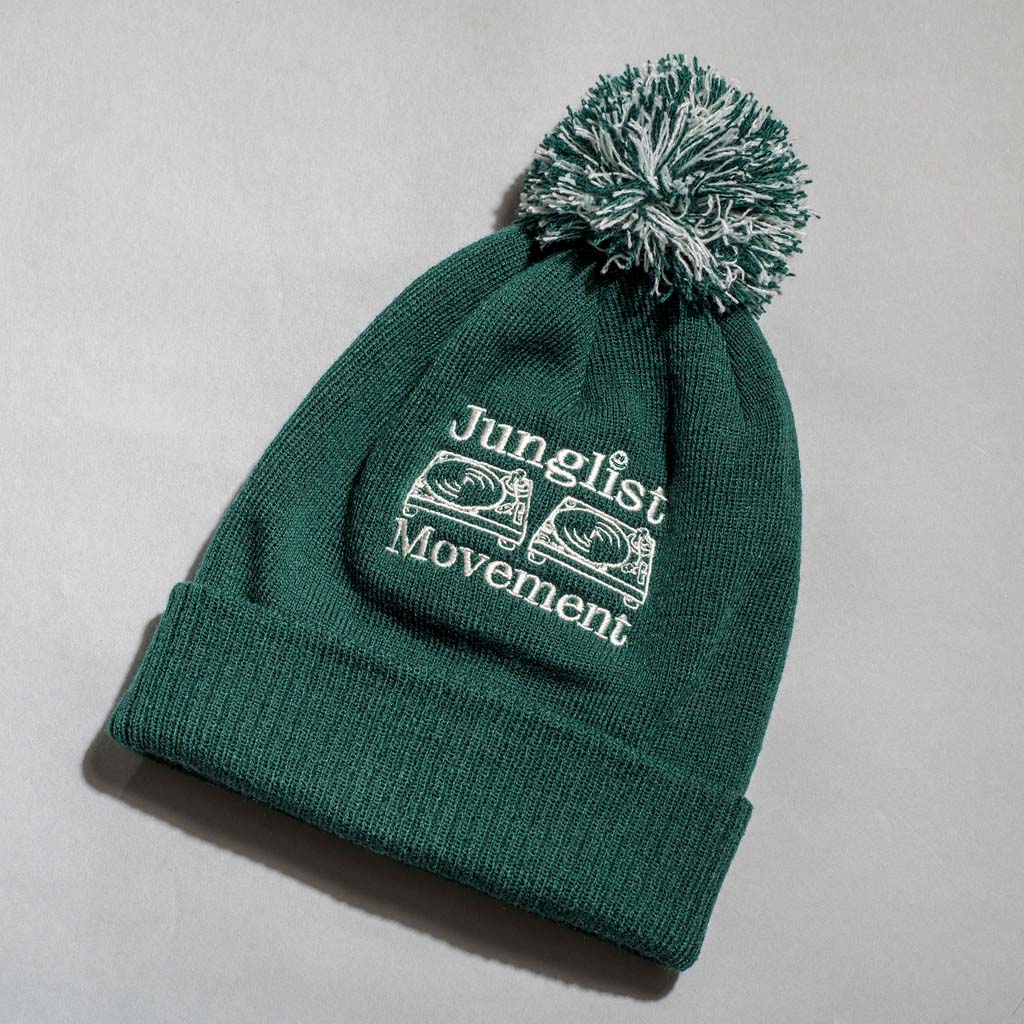 Bottle Green Junglist Movement Aerosoul Beanie