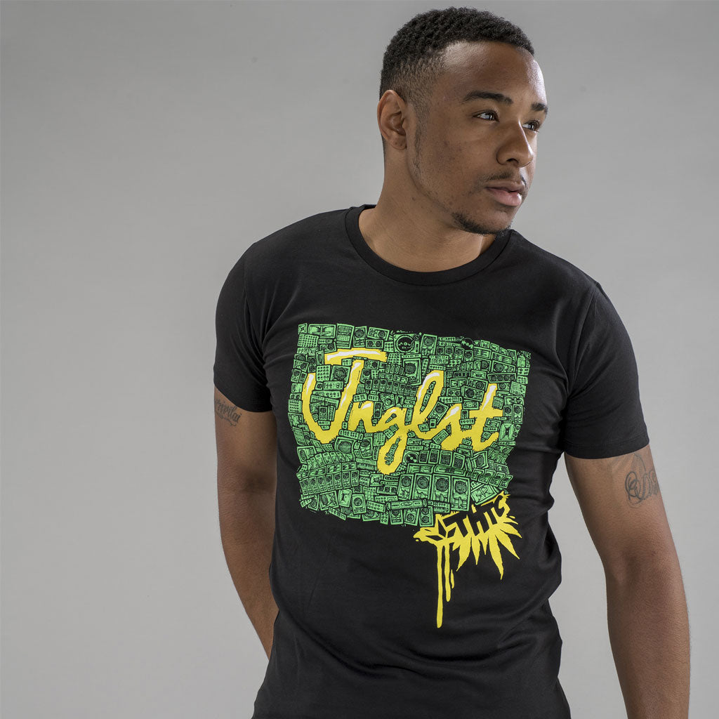 THTC Soundsystem Collab Black Hemp T-Shirt