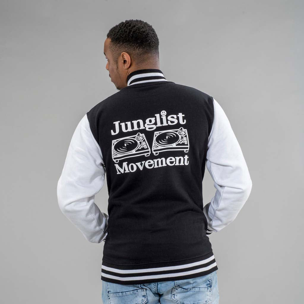 Junglist Movement Black and White Jacket