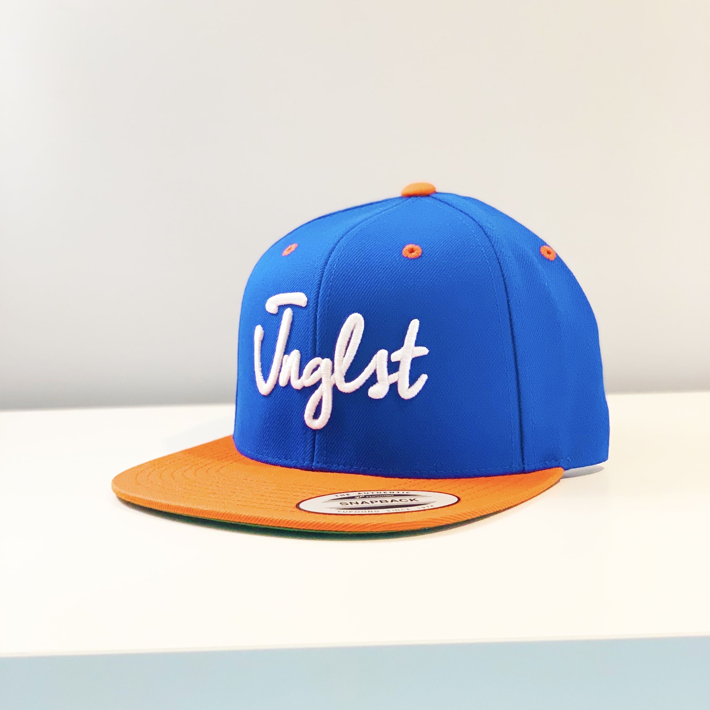 JNGLST Royal Blue/Orange Embroidery Snapback Baseball Cap