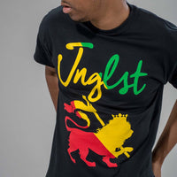 Model wearing Jnglst Tribe T-Shirt
