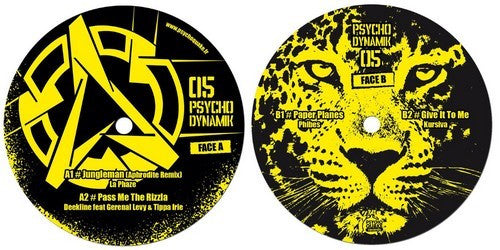 PsychoDynamik JungleMan, Pass Me The Rizla - 12" Vinyl