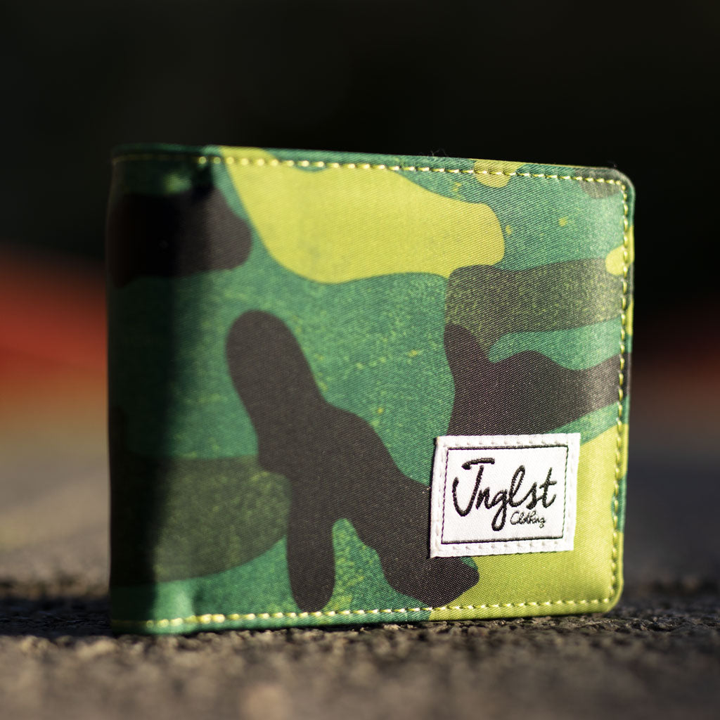 Green Camo Jnglst Wallet