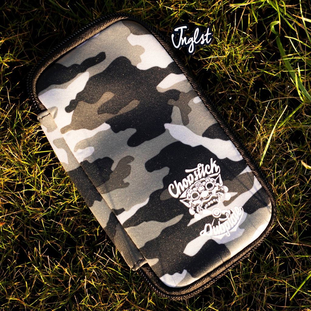 Camo Chopstick Dubplate USB Stick Pouch for DJs