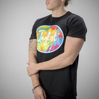 Hawaiian Black Junglist T Shirt