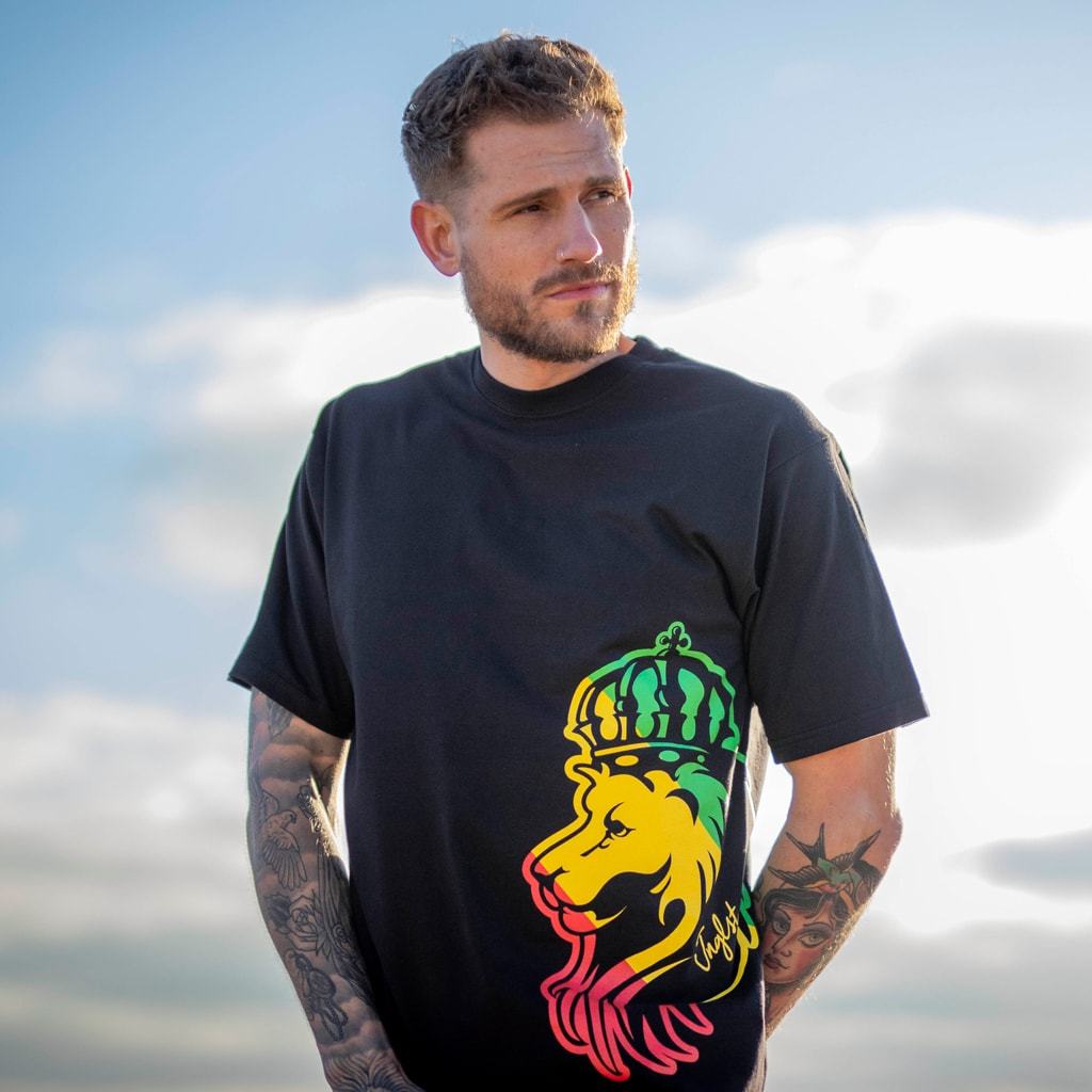 Jnglst Lion Black T-Shirt