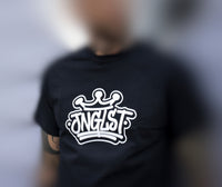 Black Junglist Old Skool Crown T-Shirt