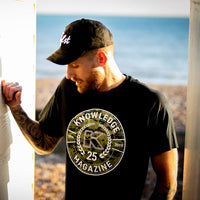 Knowledge Magazine Collab Camo T-Shirt from Jnglst Clothing