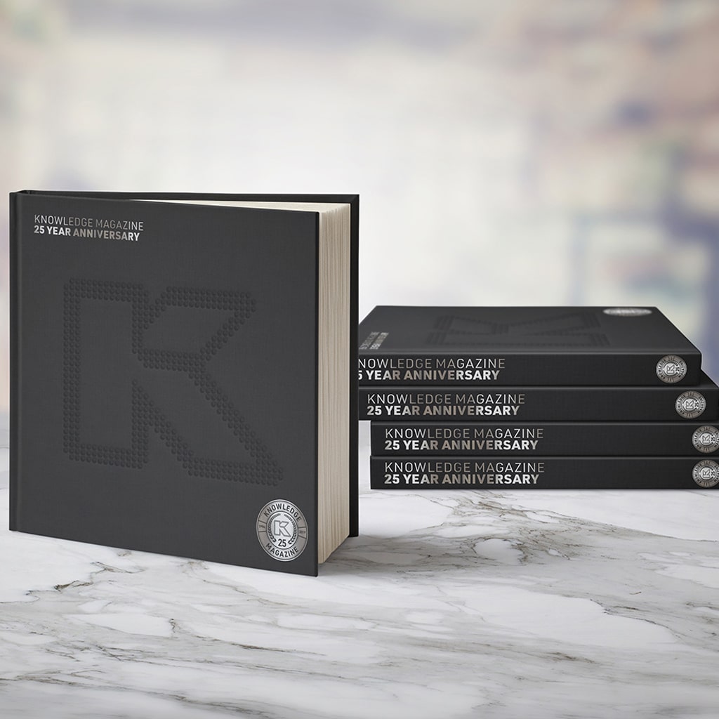 Knowledge Magazine 25 Years Hard Back Book