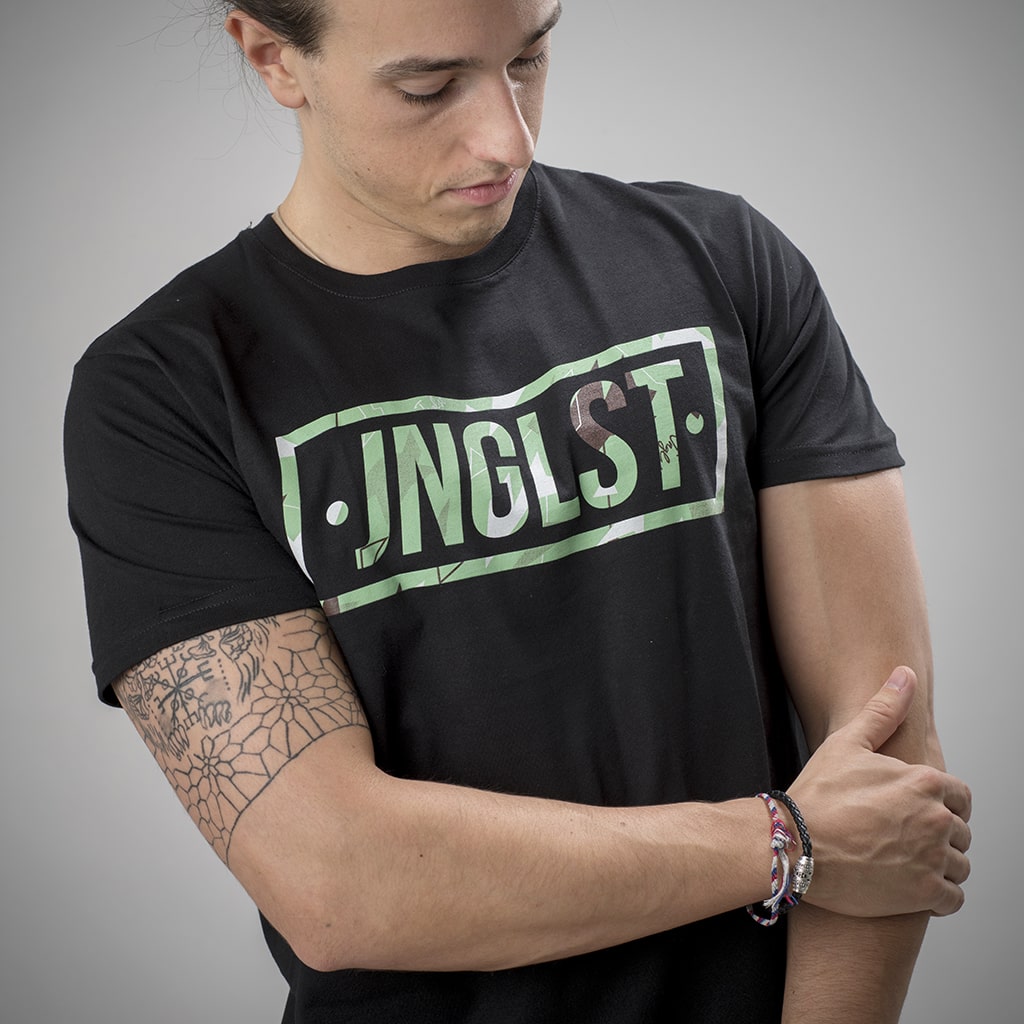 Junglist Camo Boxed Logo T Shirt