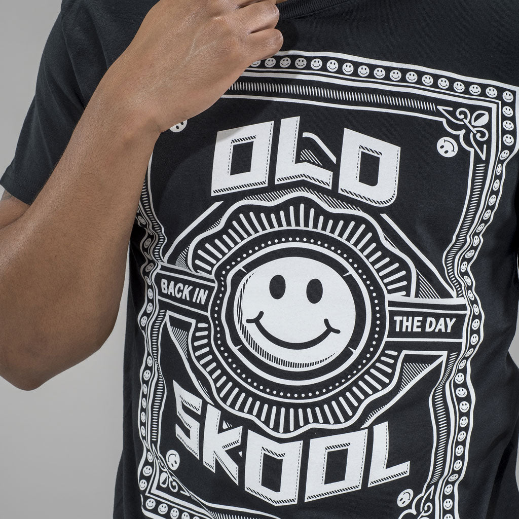 Old Skool Junglist T-Shirt Close up