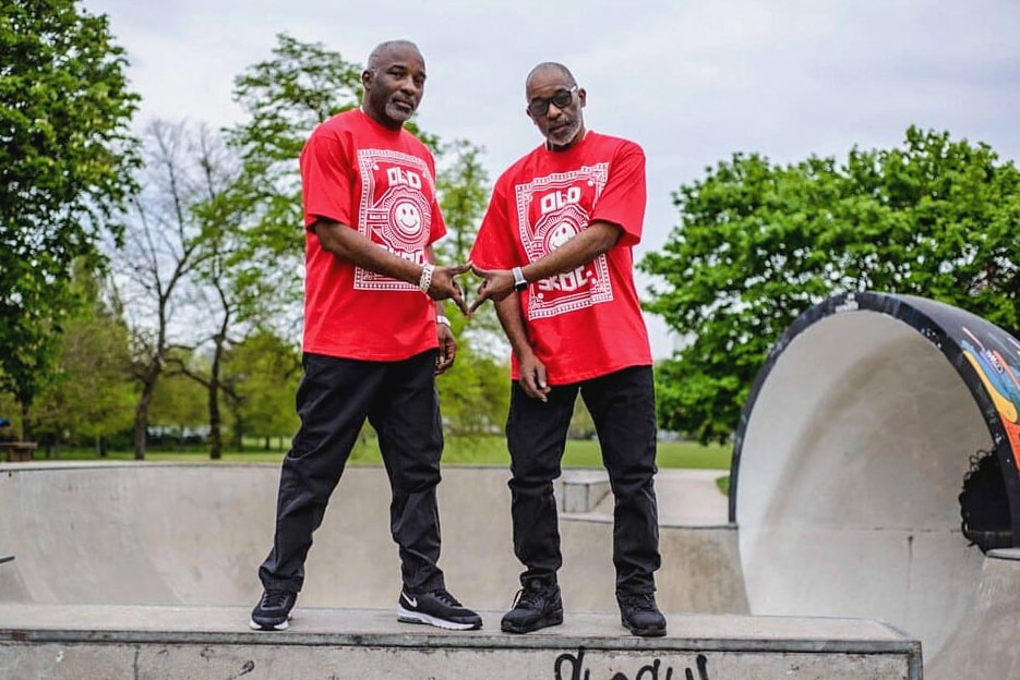 Original Junglist Legends Ragga Twins in Junglist Network Red/White Old Skool Rave Smiley T Shirts