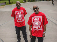 Junglist Legends Ragga Twins At Skate Park Wearing Junglist Network Old Skool Rave T Shirts