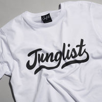 Junglist Script Remix White Tee