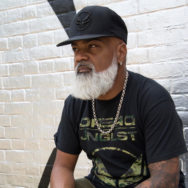 Ray Keith Wearing Junglist T Shirt