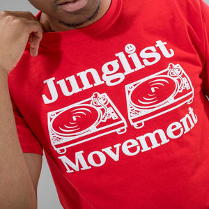 Red Junglist Movement T-Shirt