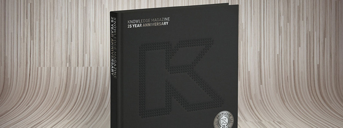 Knowledge Magazine 25th Anniversary Hardback Book