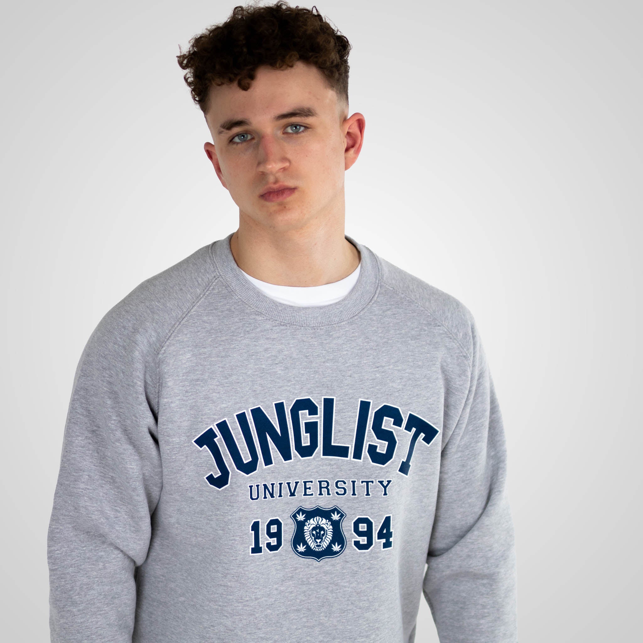 Junglist University Grey Sweatshirt
