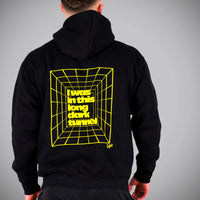 Black Long Dark Tunnel Hoody
